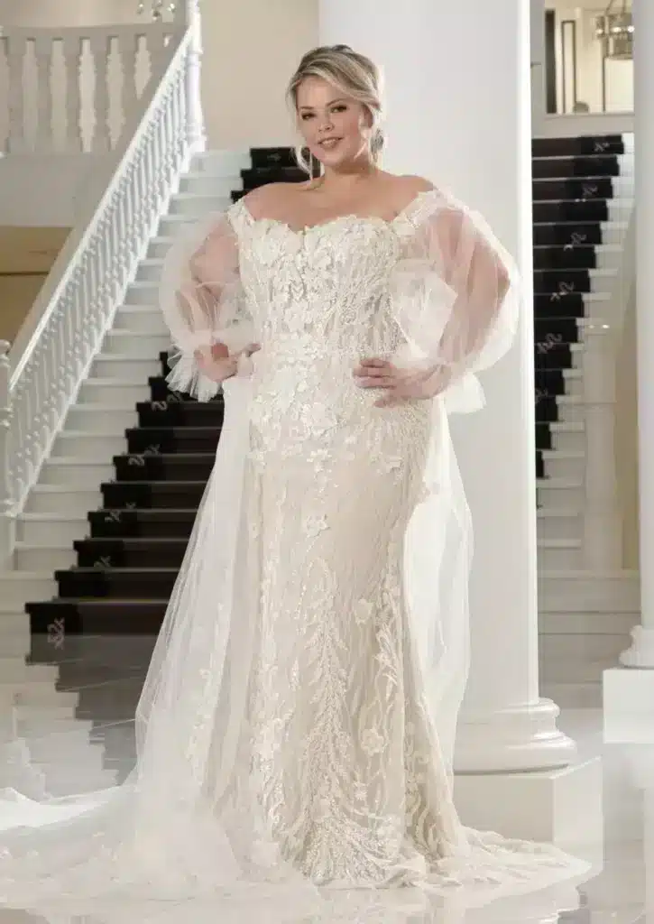 Ramona Koonings Couture Wedding Dress KN2341 Liverpool plus size