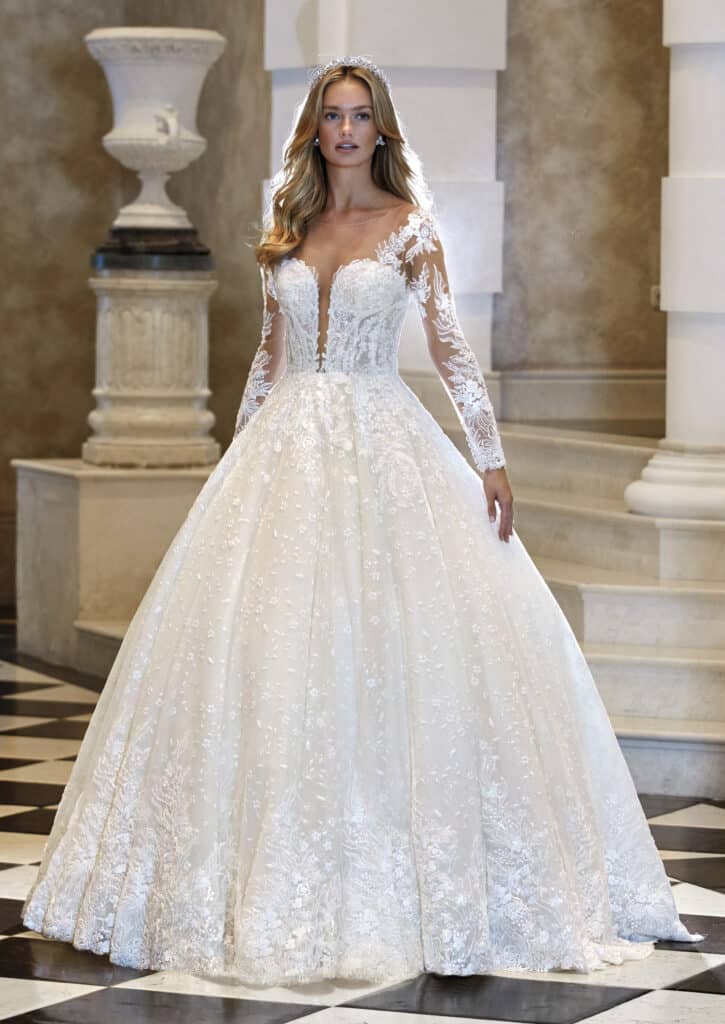 Koonings Brautkleid Demetrios Platin DP475