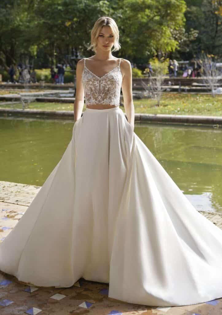 Koonings trouwjurken Libelle Innocent Collection bruidsmode hochzeitskleid bridal dress