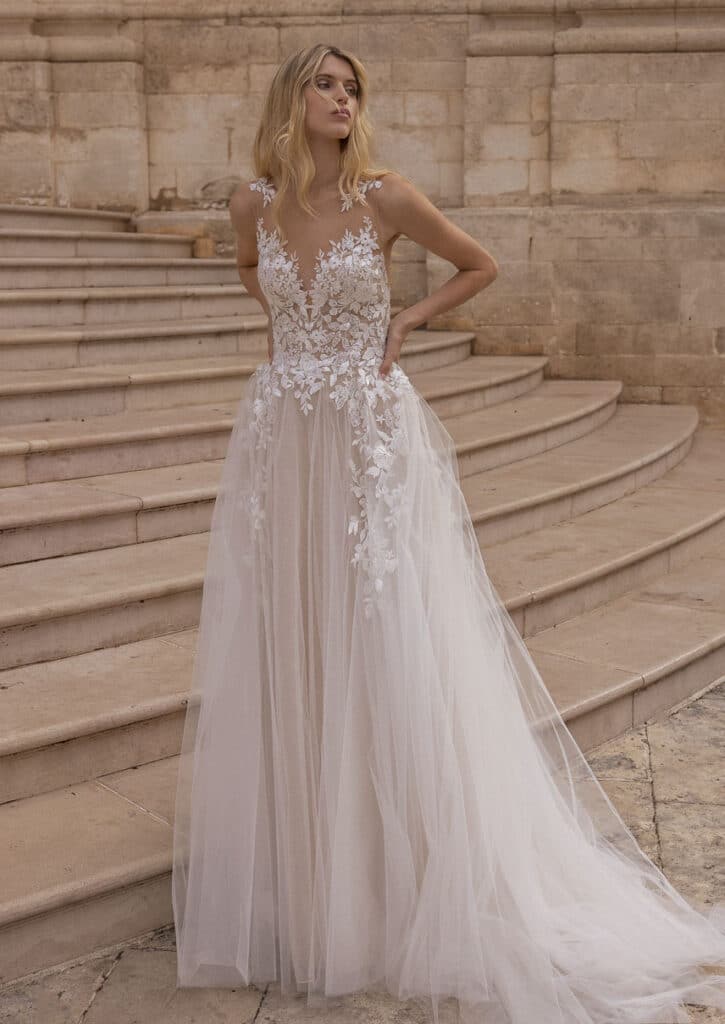 Koonings wedding dress Modeca collection Anouskha bridal brautmode wedding dress