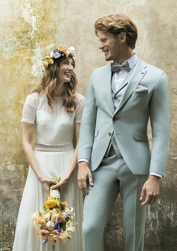 Koonings Hochzeitsanzug Wilvorst Grün Hochzeit GW Look 1