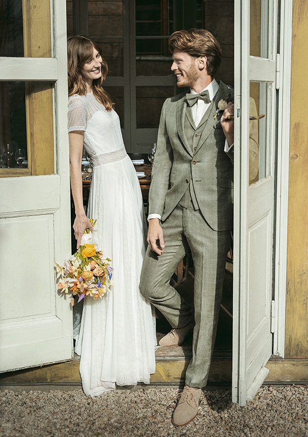 Koonings Wedding Suit Wilvorst Green Wedding GW Look 7